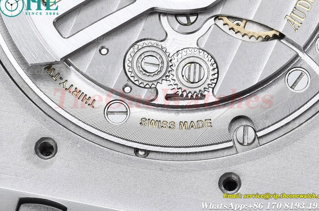 SS A4302 Mod MPF Oak Royal 41mm 15500 SS Green 0519